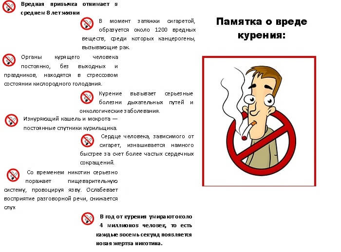 Совет для курильщиков